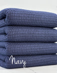 (CHUNKY WAFFFLE) NAVY