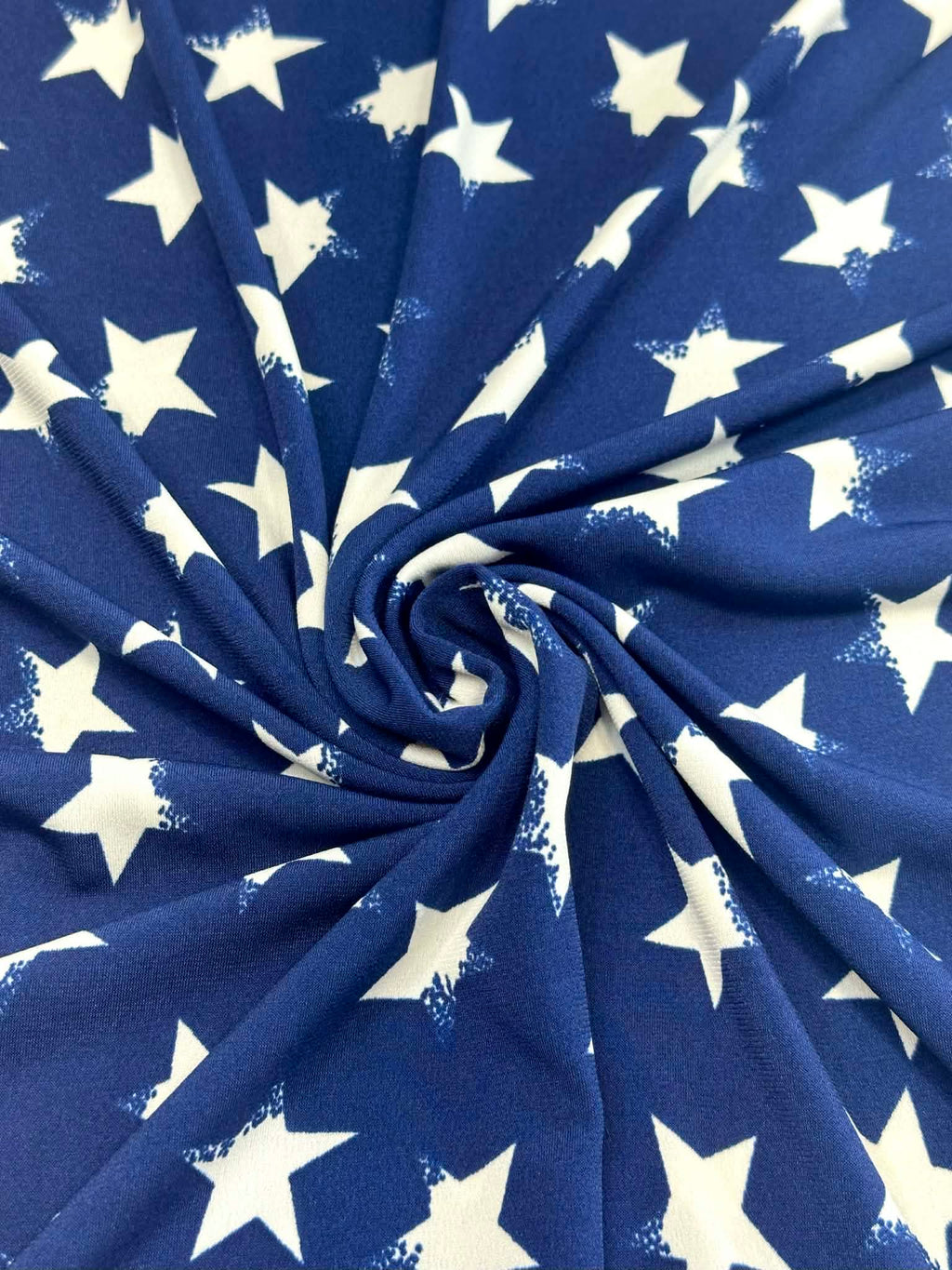 (ITY) WHITE STARS ON NAVY