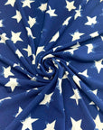 (ITY) WHITE STARS ON NAVY