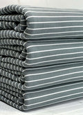 (2X1 YUMMY RIB) OFF WHITE STRIPES ON SILVER
