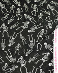 (OAKLEY) SKELETONS ON BLACK