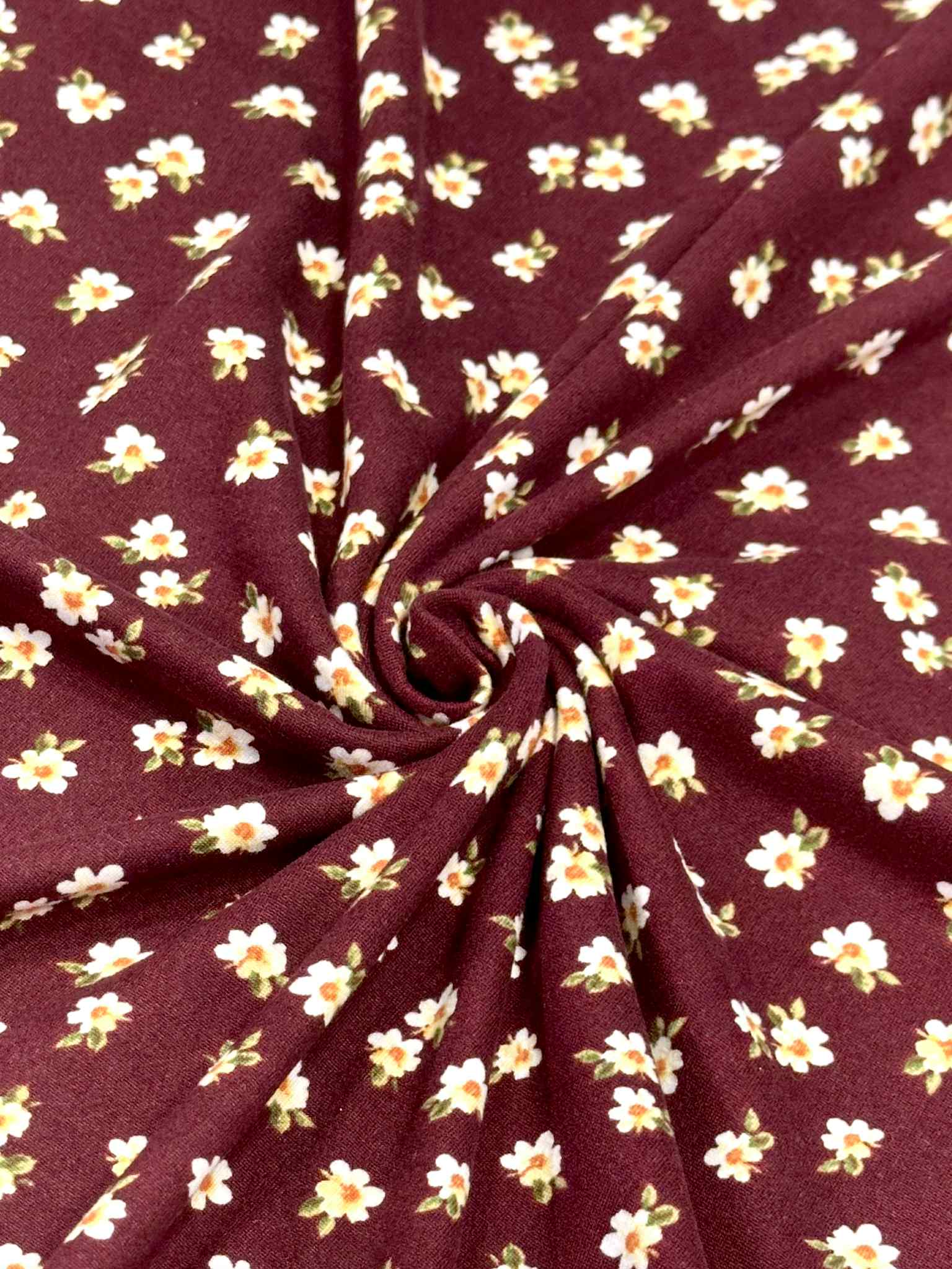 (DBP) TINY OFF WHITE FLOWERS ON WINE(1)