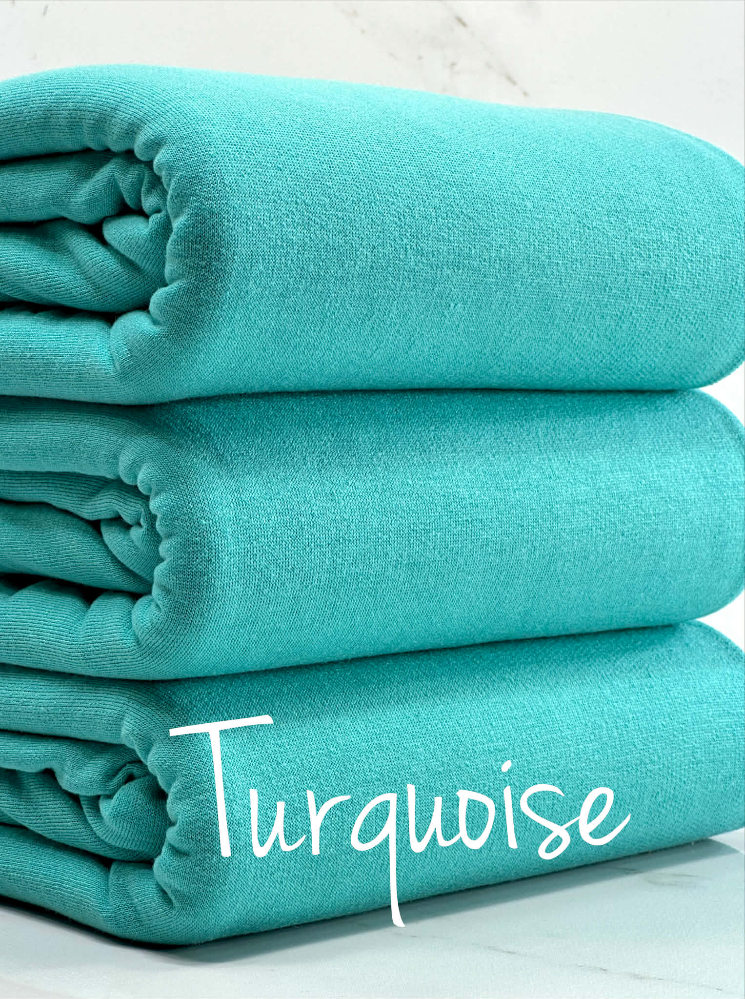 (FRENCH TERRY) TURQUOISE