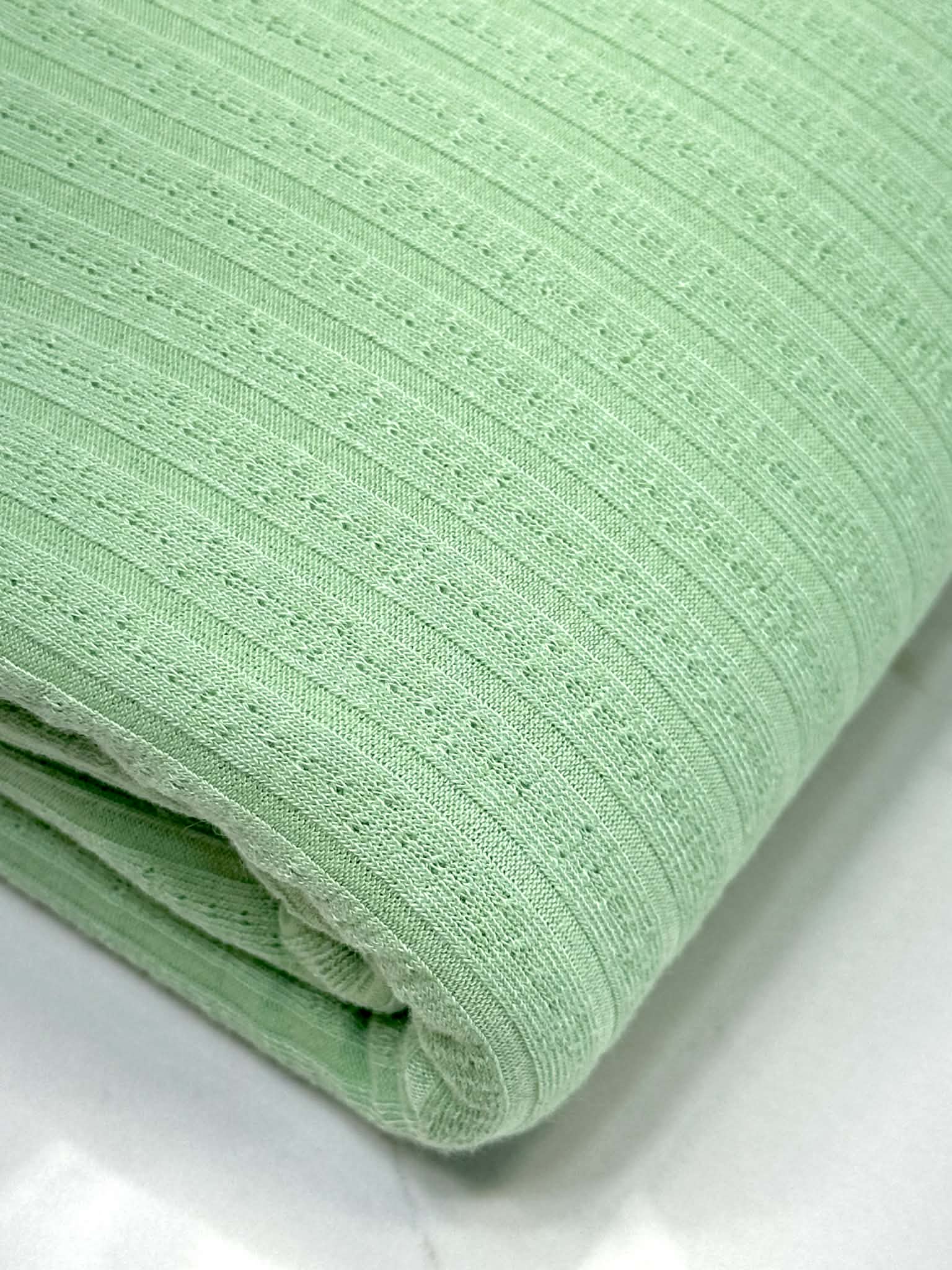 (RIB KNIT) MINT