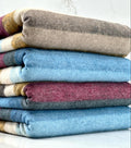 (BRUSHED SWEATER KNIT) COLORFUL STRIPES
