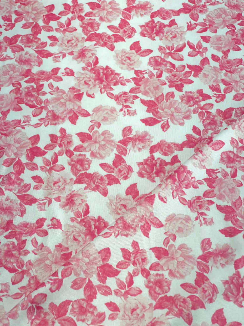 (DBP) PRETTY PINK FLORAL ON OFF WHITE(1)