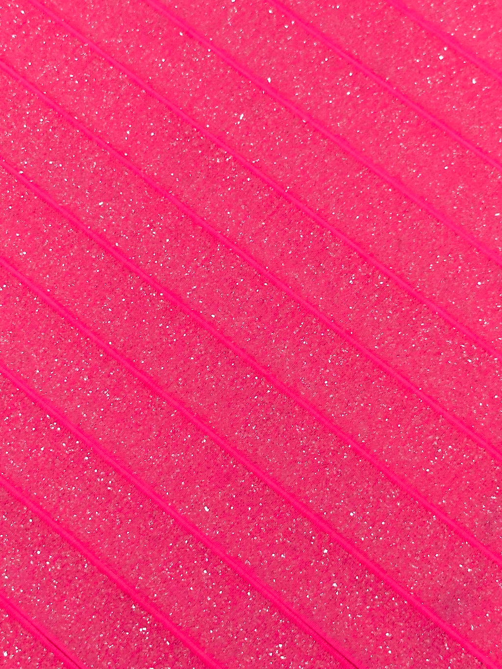 (TRIM) 5/8 ELASTIC NEON PINK SHIMMER