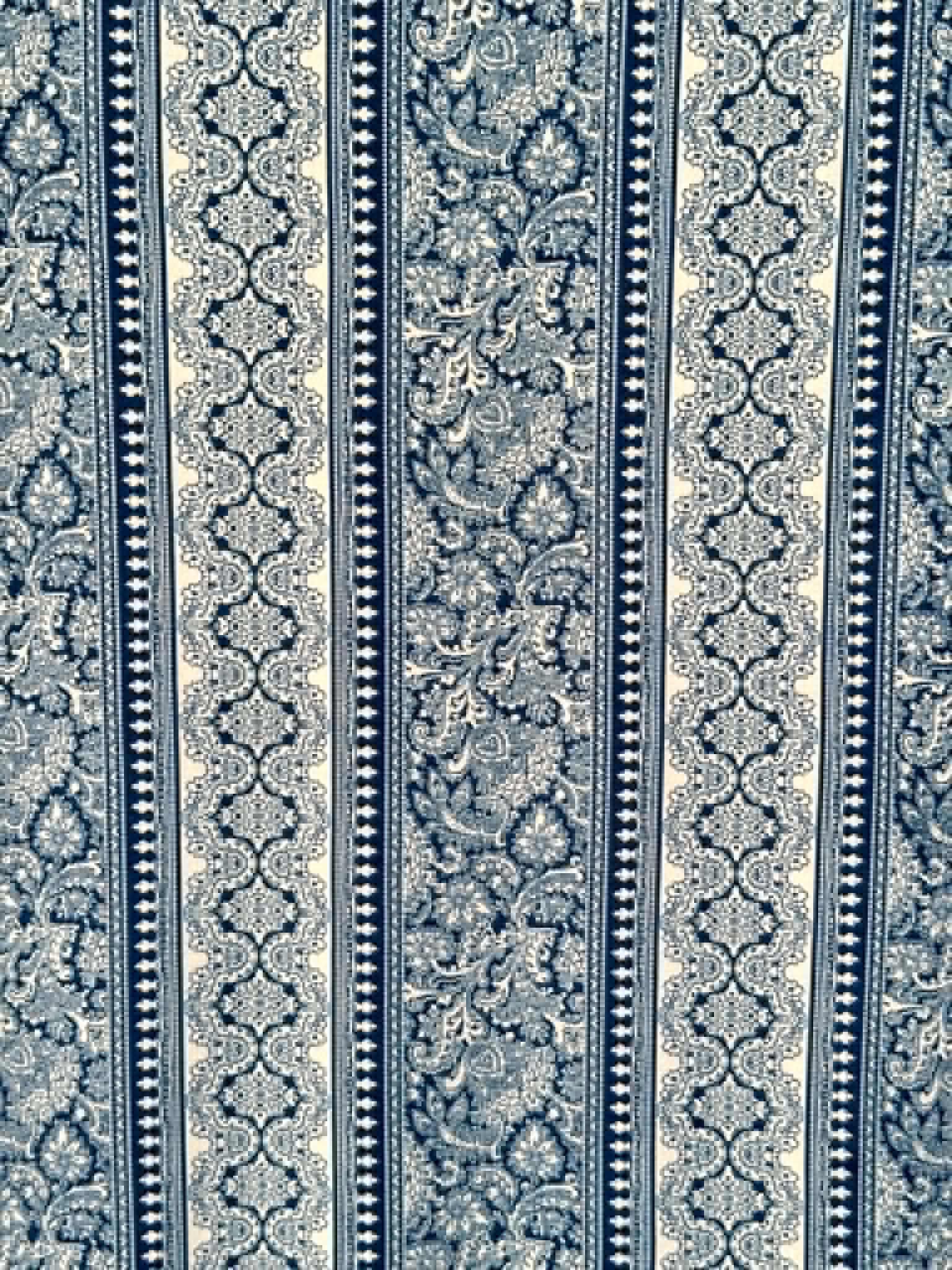 (ITY) NAVY BOHO PRINT
