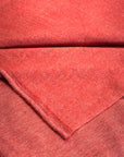 (FRENCH TERRY BRUSHED) 2-TONE RED