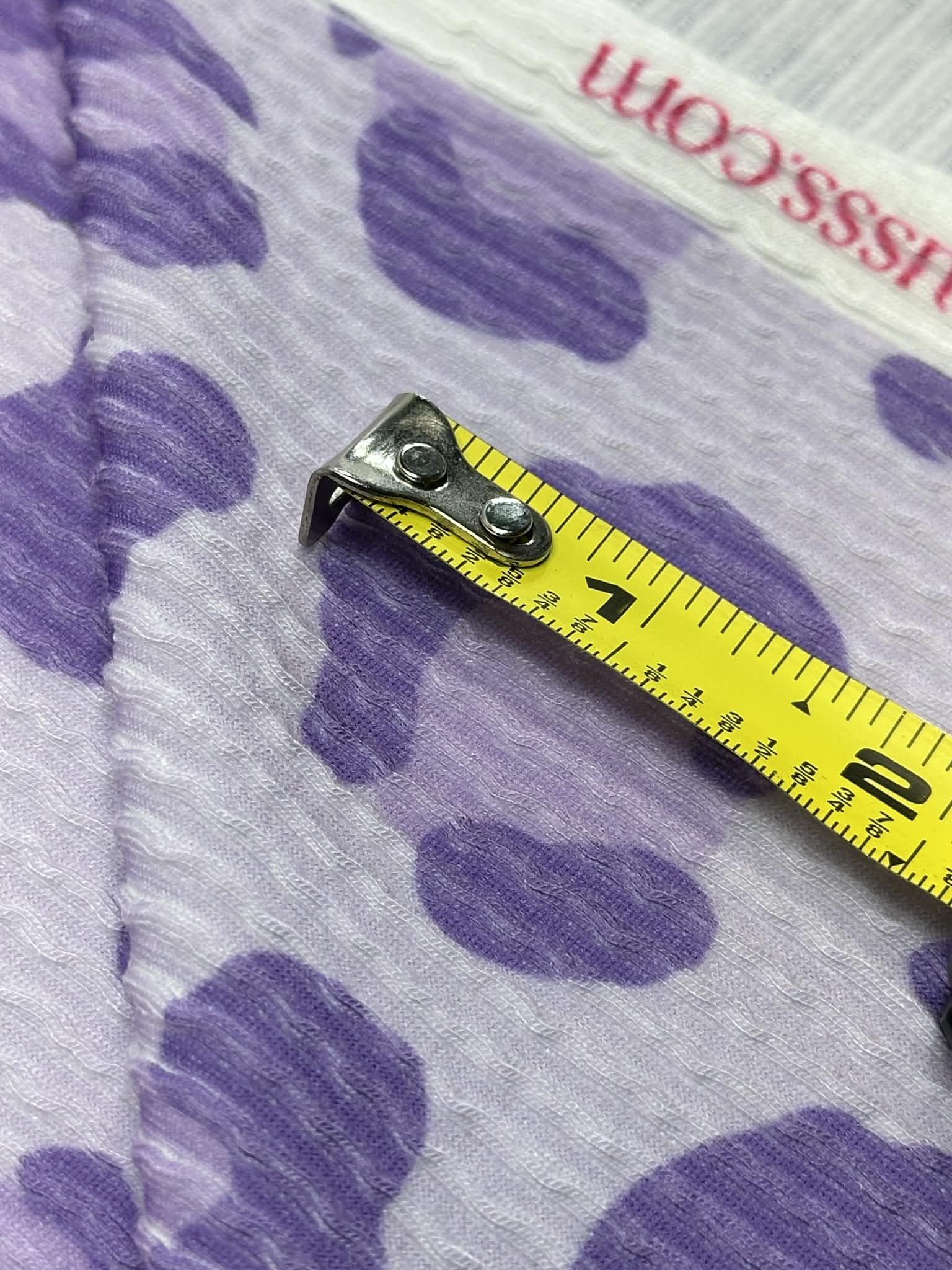 (URBAN RIB) LAVENDER AND PURPLE CHEETAH ON LILAC