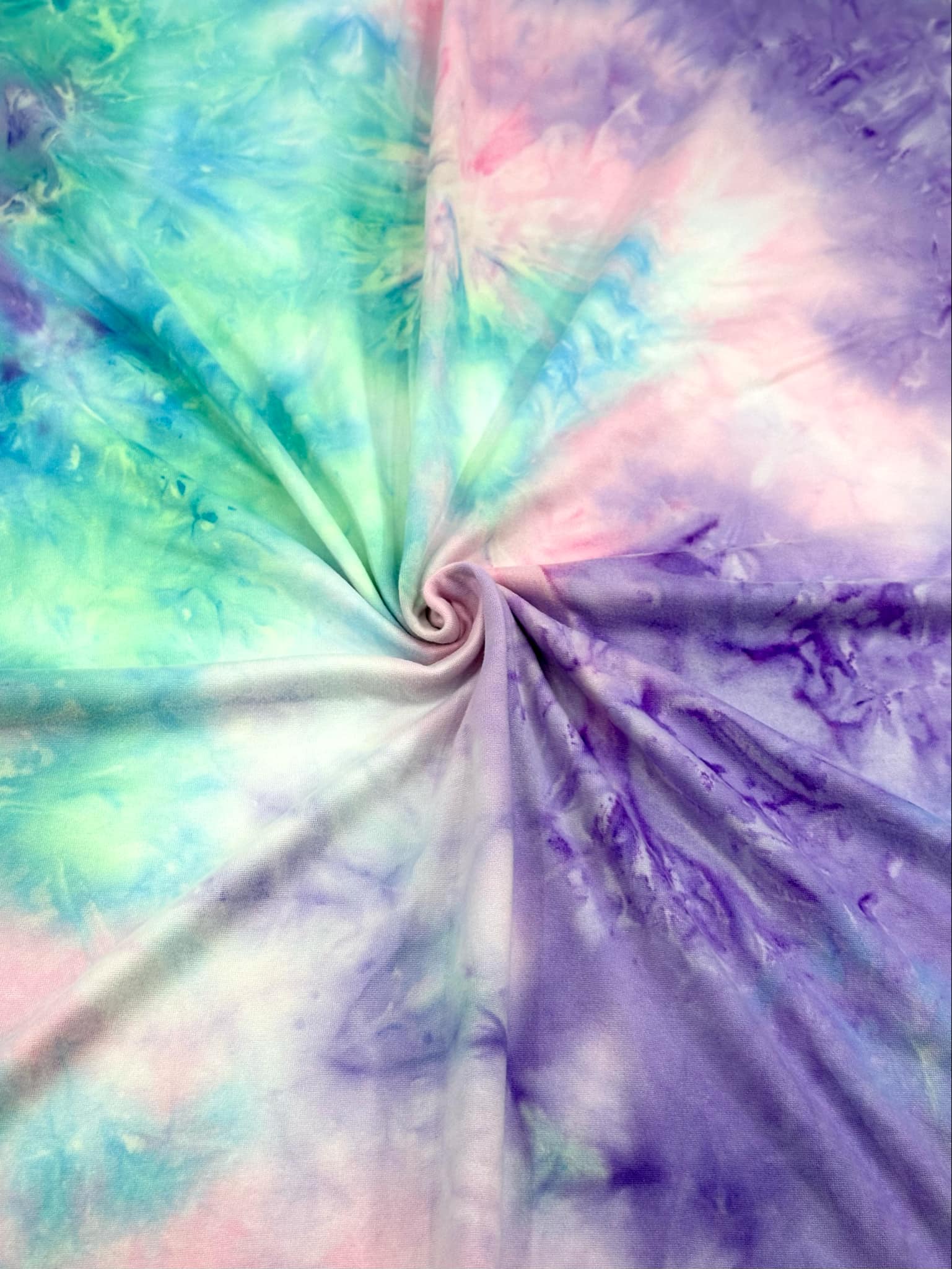 (DBP) BLUE, PURPLE, AND GREEN TIE DYE(4)
