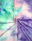 (DBP) BLUE, PURPLE, AND GREEN TIE DYE