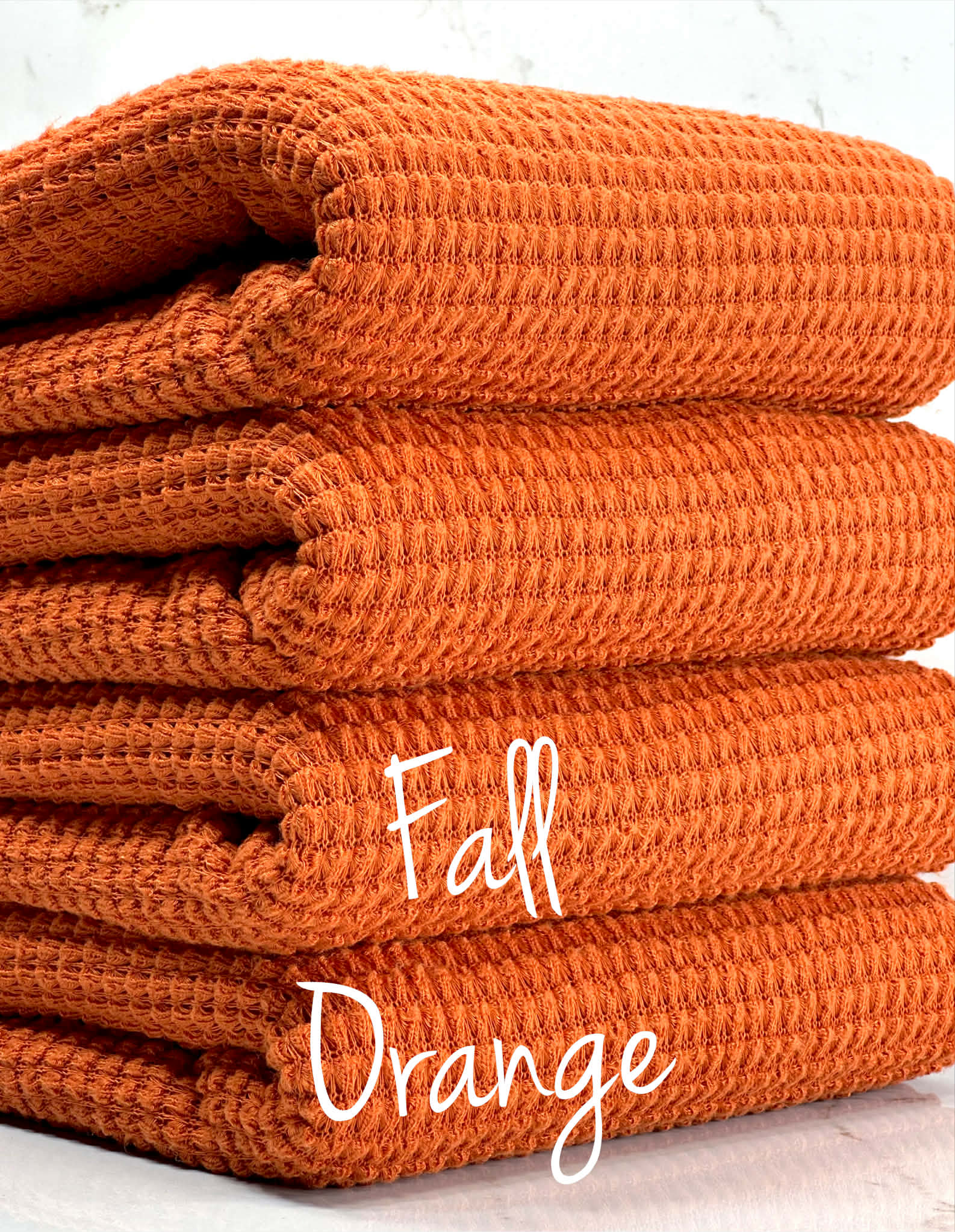 (CHUNKY WAFFFLE) FALL ORANGE