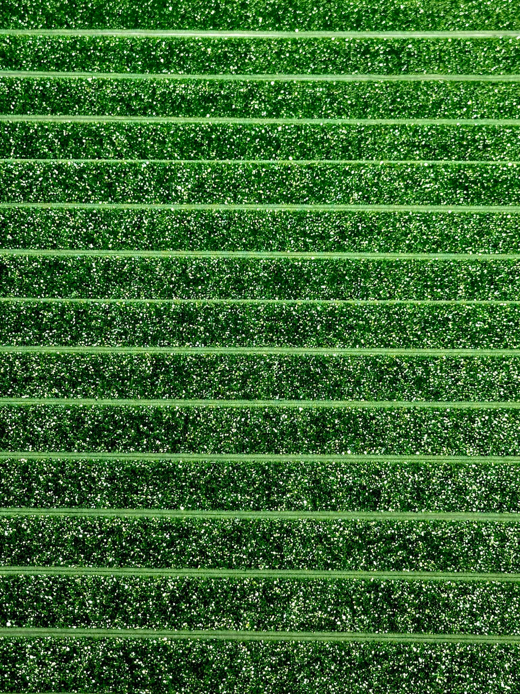 (TRIM) 5/8 ELASTIC GREEN SHIMMER