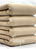 (BRUSHED URBAN RIB) TAUPE