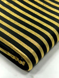 (ITY) FOIL GOLD STRIPES ON BLACK