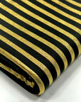 (ITY) FOIL GOLD STRIPES ON BLACK