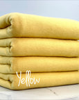 (BRUSHED SWEATER KNIT) YELLOW