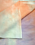 (BRUSHED SWEATER KNIT) PASTEL TIE DYE