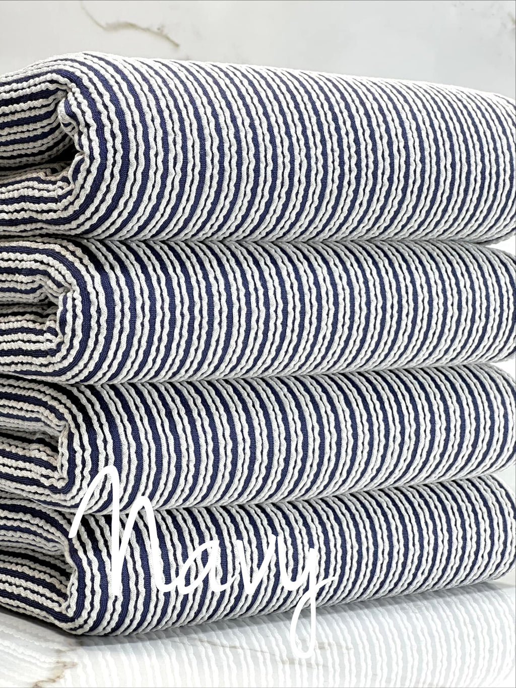 (DOUBLE URBAN RIB) NAVY
