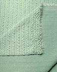 (GOLDEN RIB KNIT) BABY SAGE
