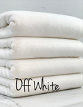 (BRUSHED SWEATER KNIT) OFF WHITE