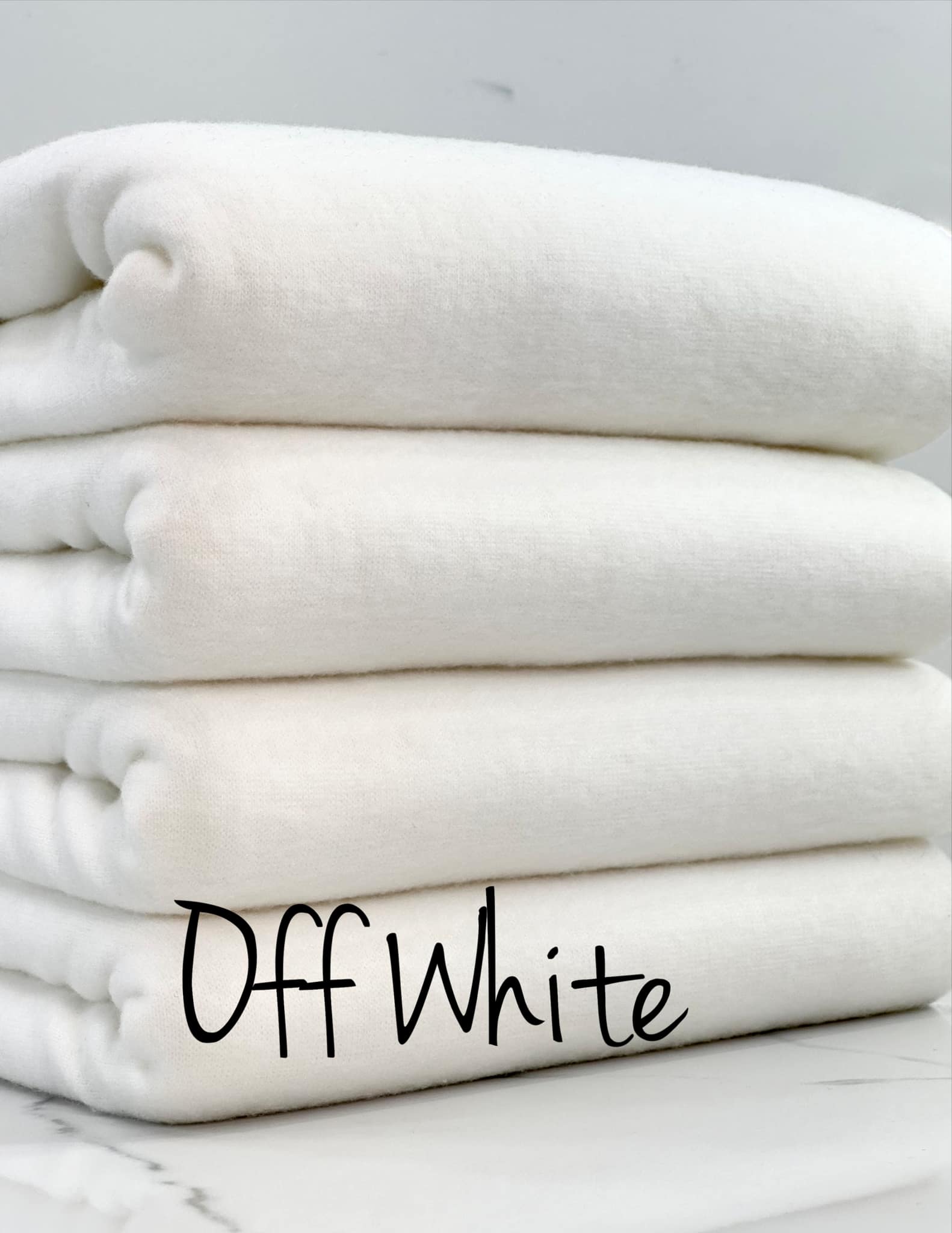 (BRUSHED SWEATER KNIT) OFF WHITE