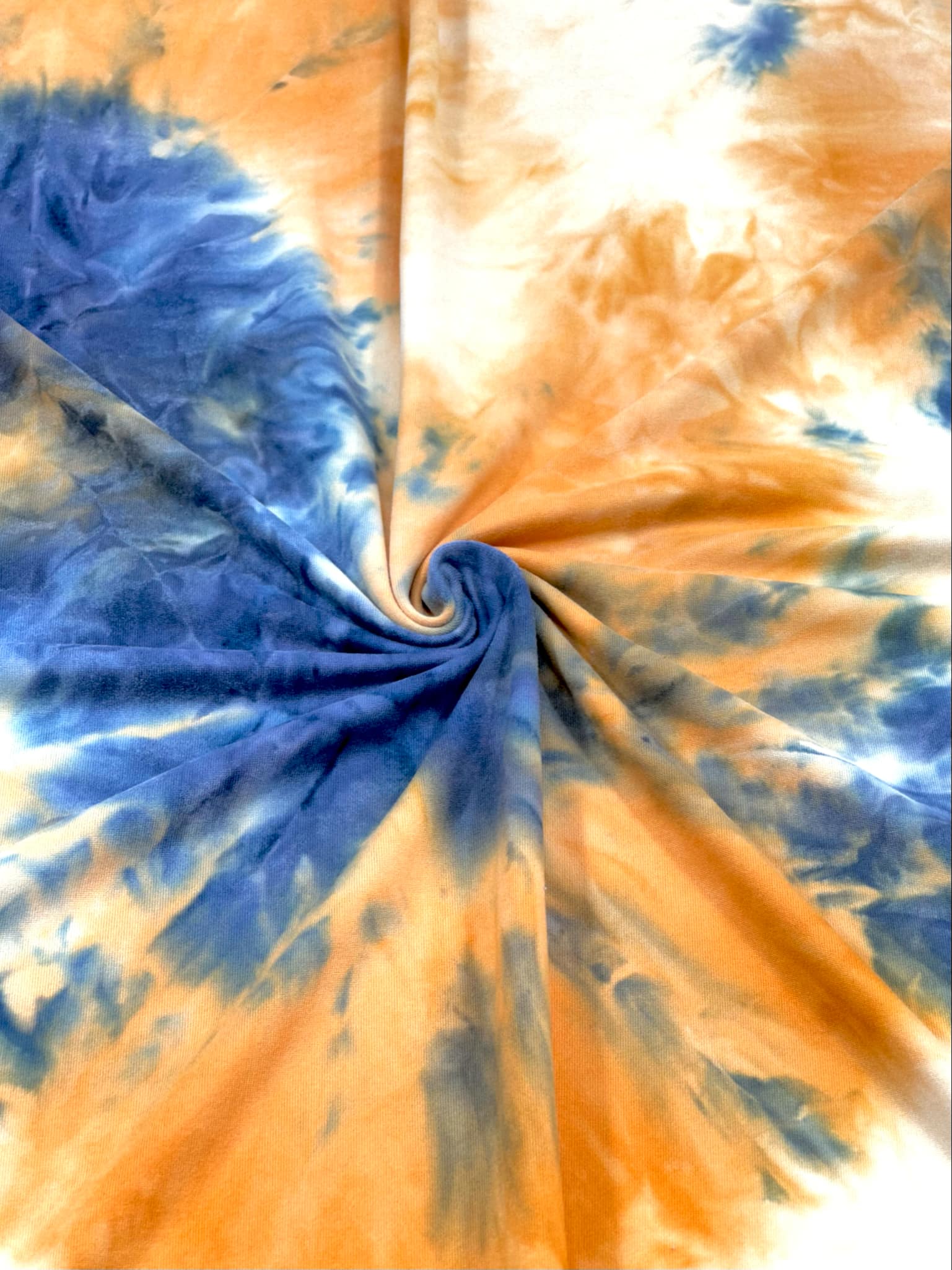 (DBP) ORANGE AND NAVY BLUE TIE DYE (1)