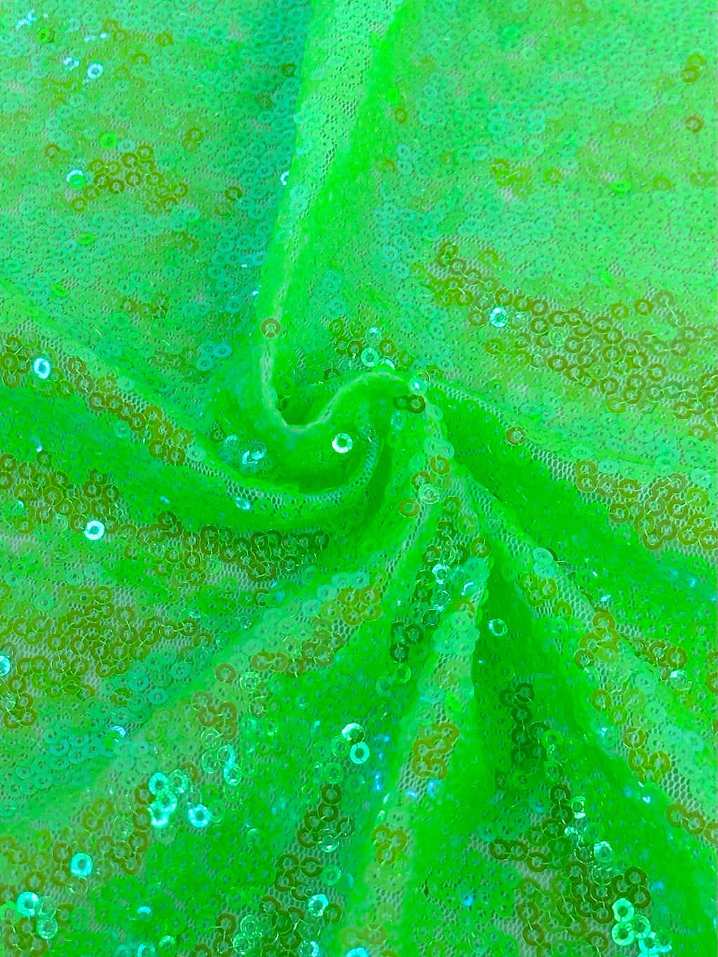 (SEQUIN) LIME GREEN