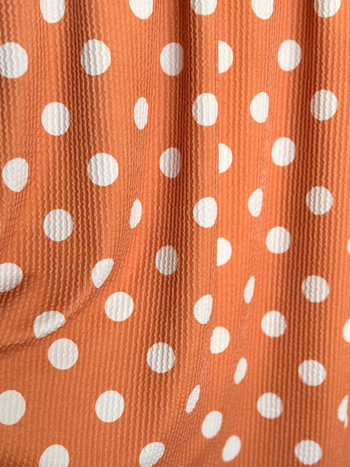 (URBAN RIB) POLKA DOTS ON RUST