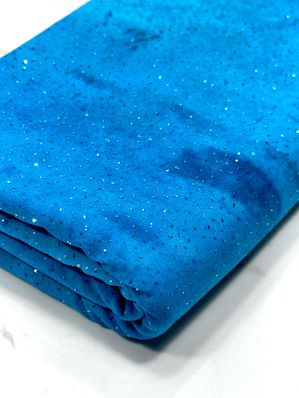 (MESH) BLUE GLITTER TIE DYE