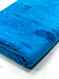 (MESH) BLUE GLITTER TIE DYE