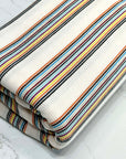 (RIB) COLORFUL STRIPES ON OFF WHITE
