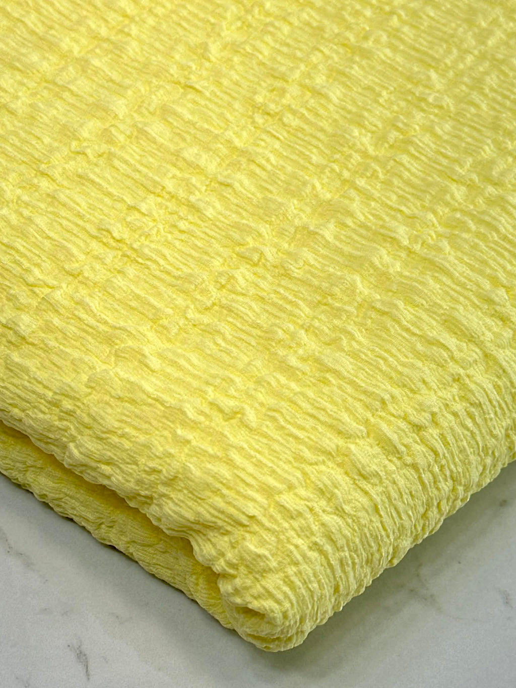 (WAFFLE CREPE) YELLOW
