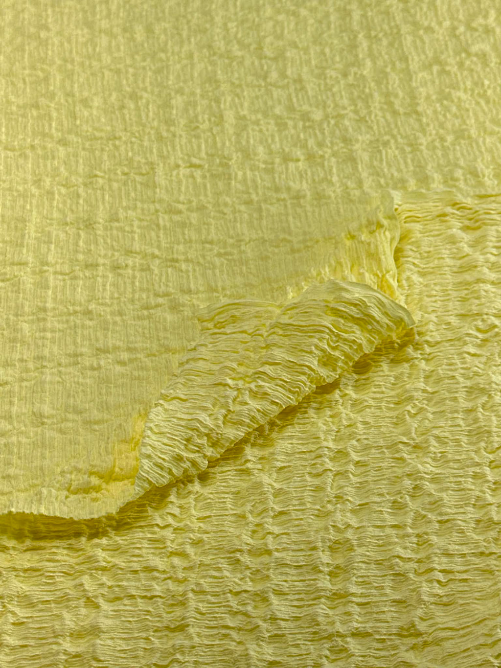 (WAFFLE CREPE) YELLOW