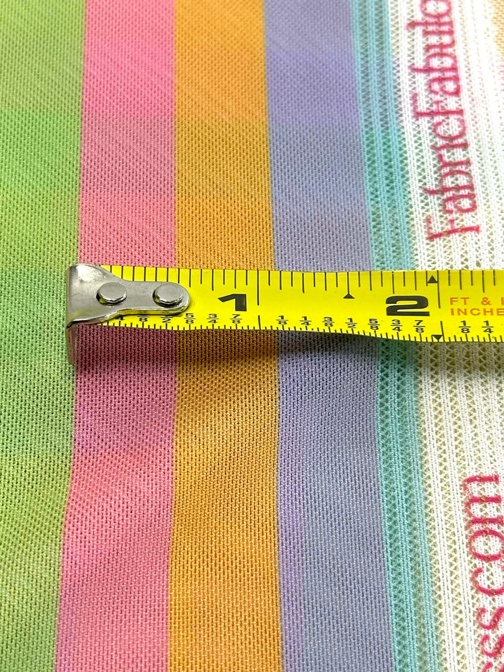(MESH) COLORFUL STRIPES