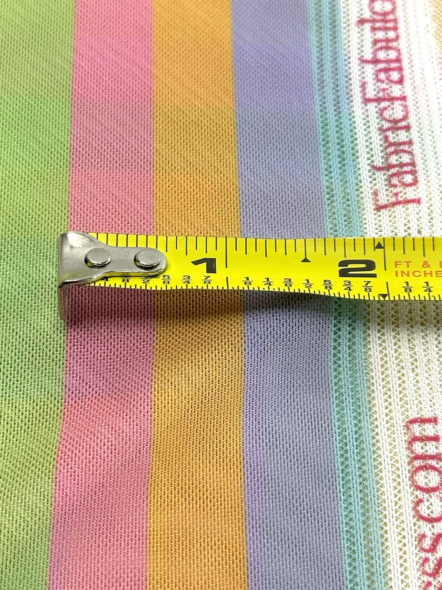 (MESH) COLORFUL STRIPES