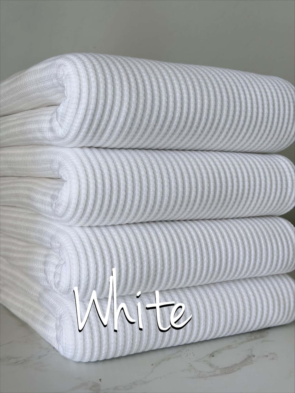(THERMAL WAFFLE) WHITE