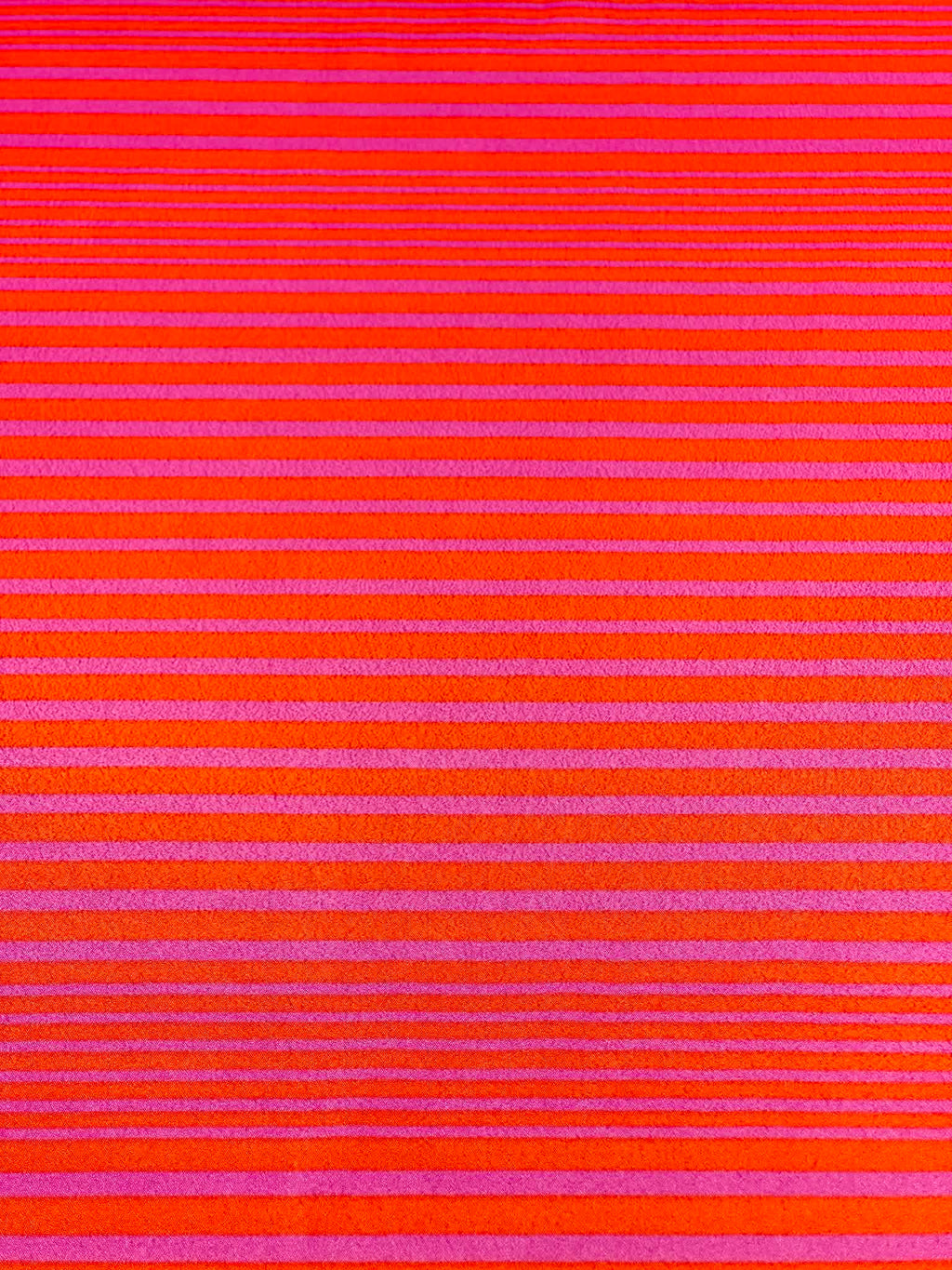 (WOVEN) PINK STRIPES ON RED