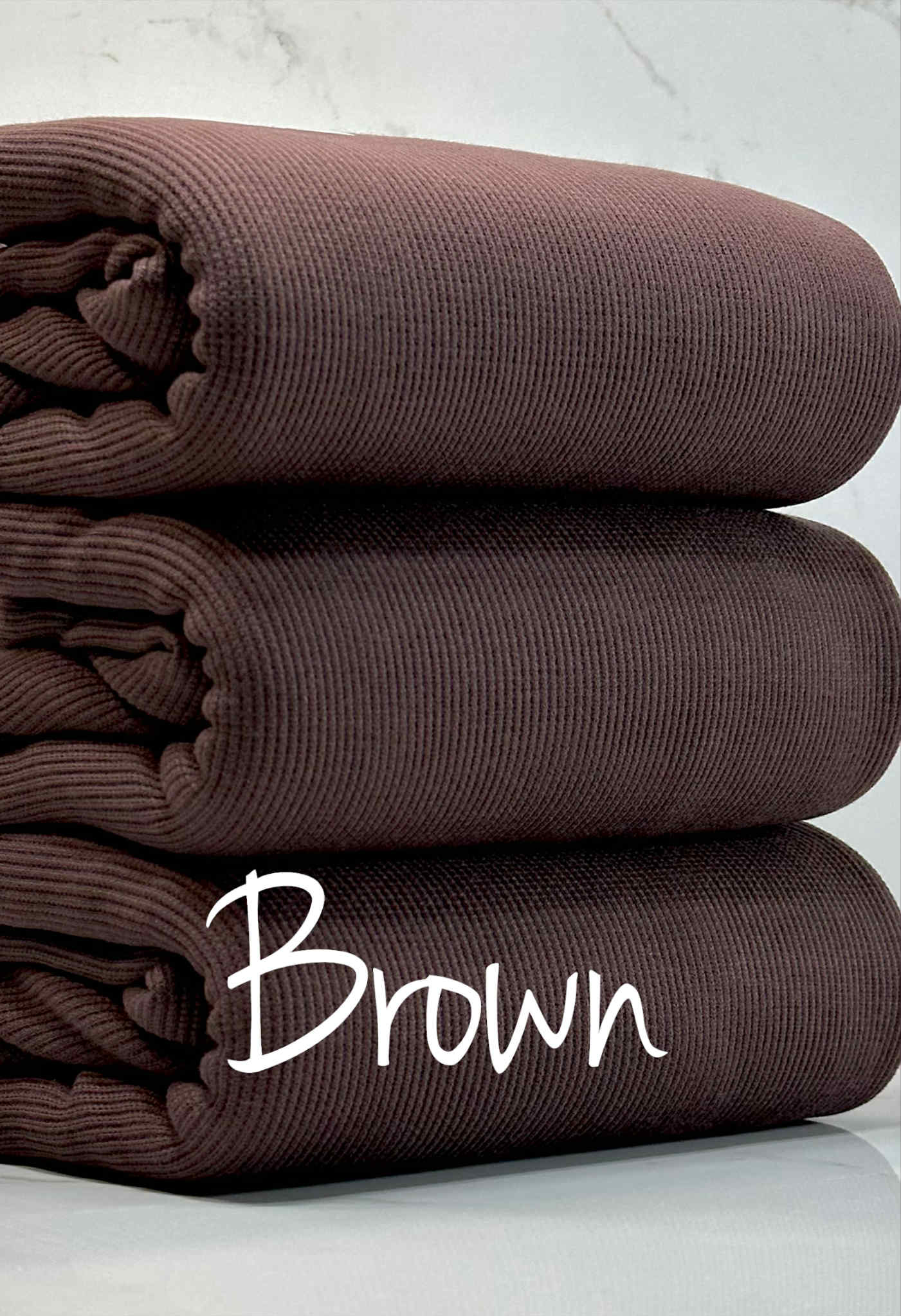 (THERMAL JERSEY) BROWN