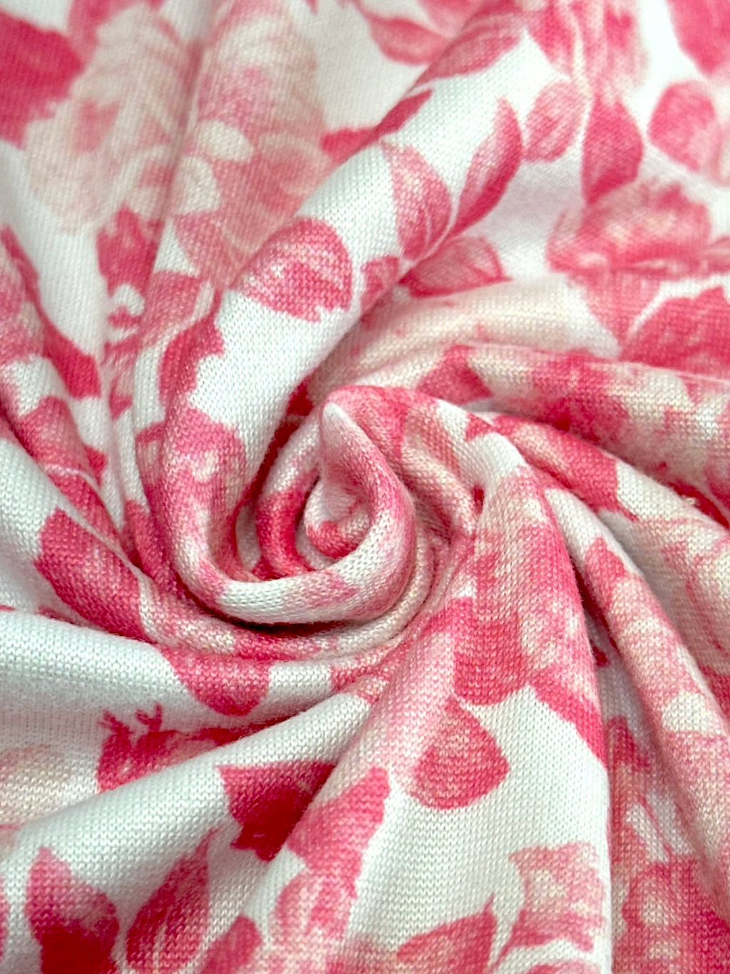 (DBP) PRETTY PINK FLORAL ON OFF WHITE(1)