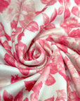 (DBP) PRETTY PINK FLORAL ON OFF WHITE