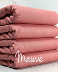 (SUPER SEAMLESS RIB) MAUVE