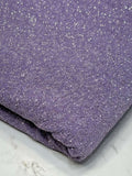 (KNIT) 3D LAVENDER AND GLITTER LEOPARD