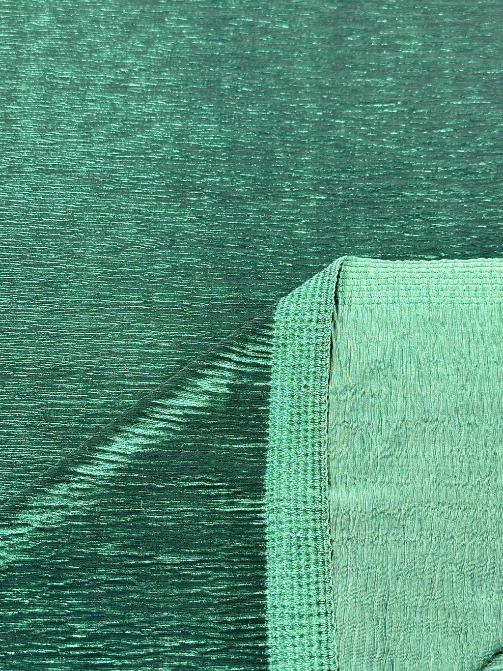 (VELVET PLEATED) EMERALD (2)