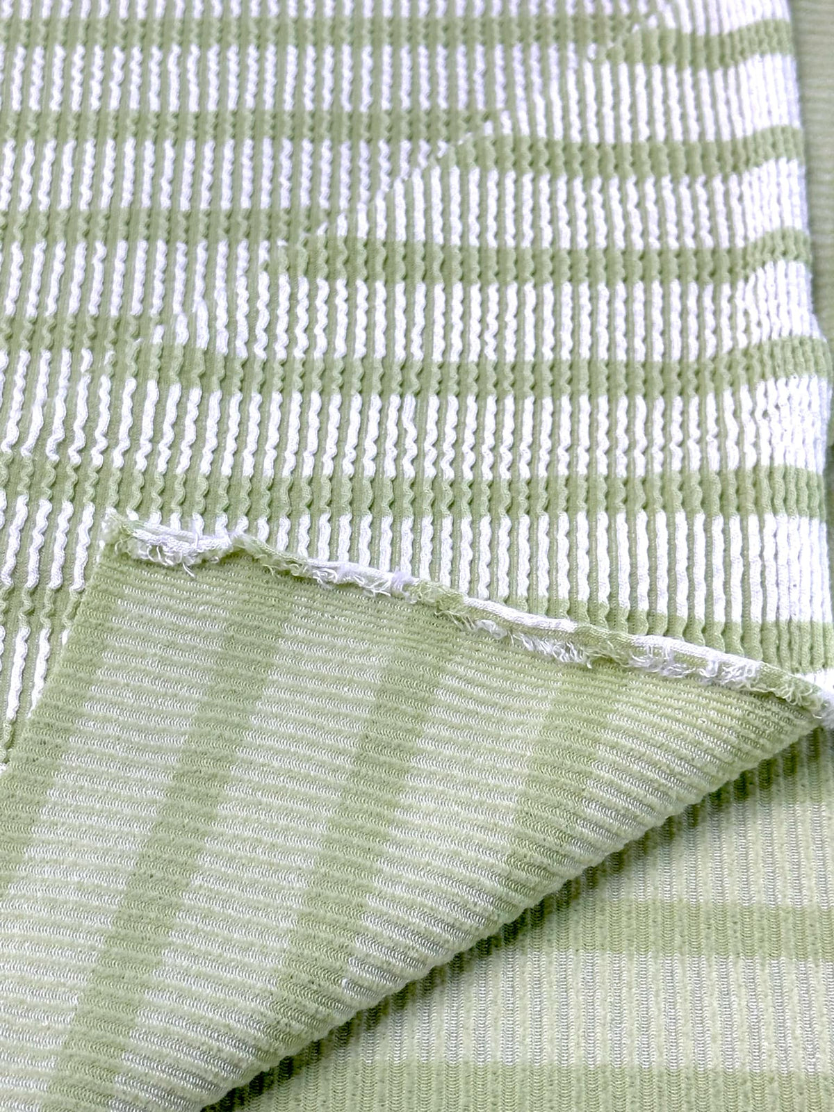 (URBAN RIB) STRIPES ON LIME