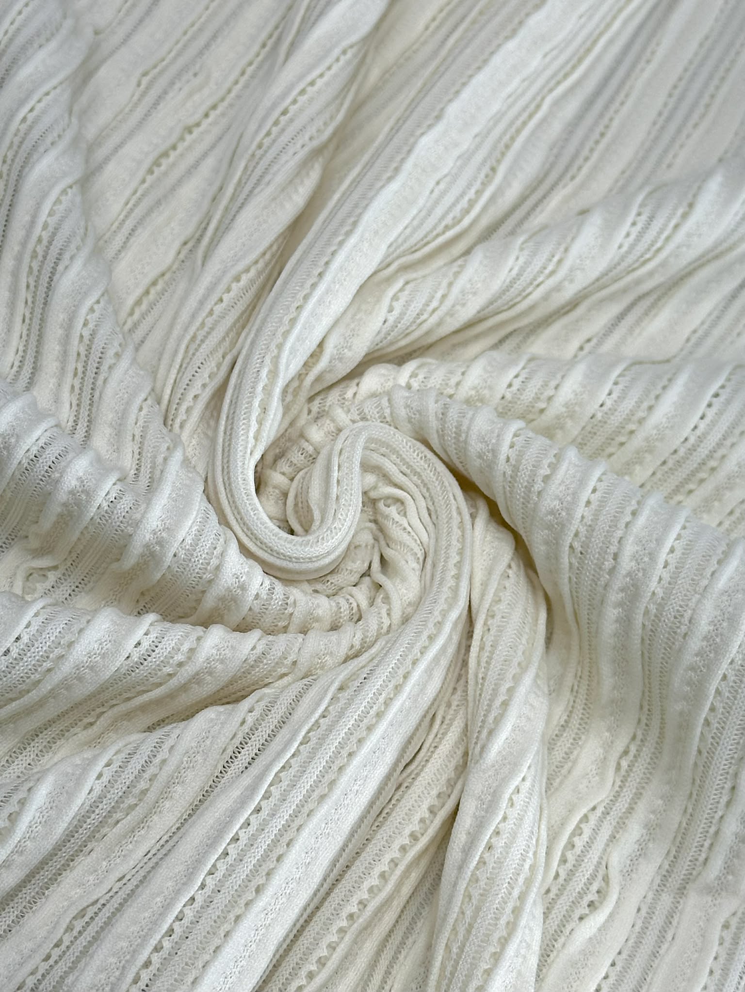 (RIB KNIT) CREAM