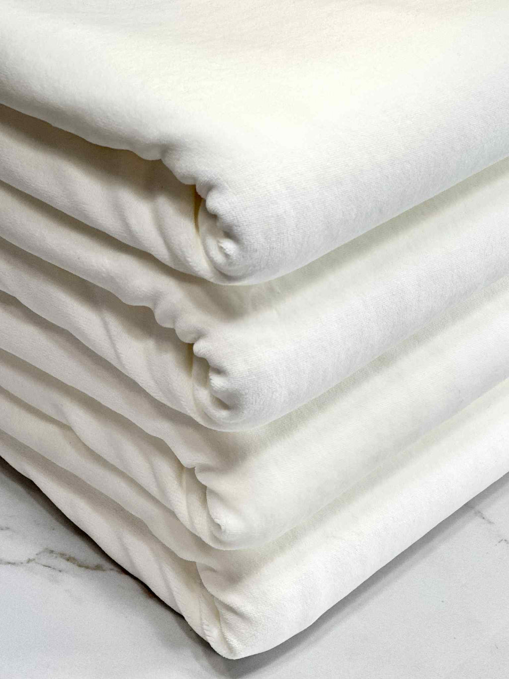 (COTTON VELOUR) OFF WHITE