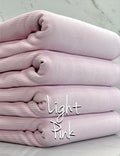 (2X2 SUPER COTTON FEEL RIB) LIGHT PINK