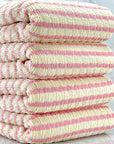 (GUAPO STRIPE) PINK STRIPES ON CREAM